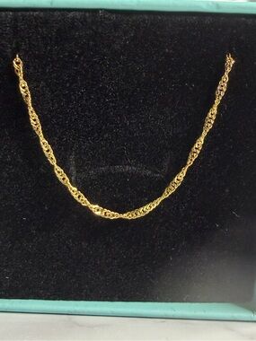 10k Gold Singapore Bracelet